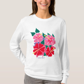 Camiseta Parte superior da arte: Parte superior longa da