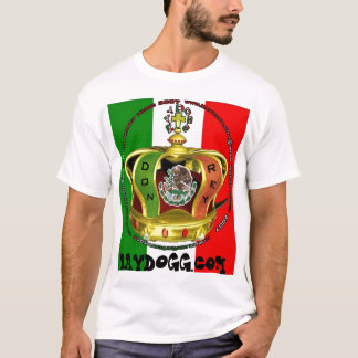 CAMISETA PARTE SUPERIOR DA BANDEIRA DO RAIO DOGG MEX