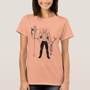 Camiseta Parte superior da colheita das mulheres