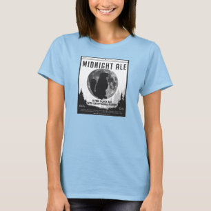 Camiseta Parte superior da meia-noite do círculo de Bella