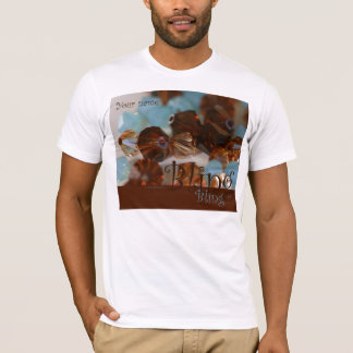 Camiseta Parte superior da menina de Bling Bling