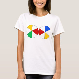 Camiseta Parte superior das bolas de praia!