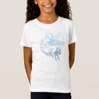 Parte superior das meninas de Pegasus do