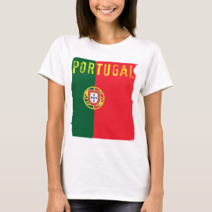 Camiseta Parte superior das senhoras da bandeira de