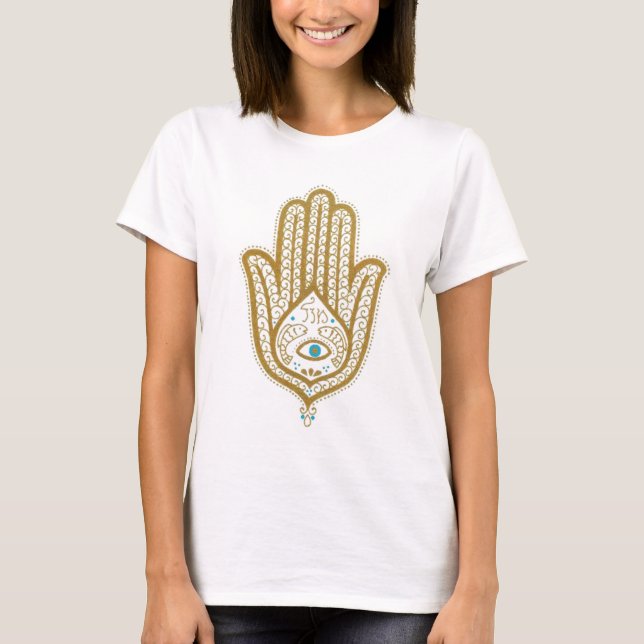 Camiseta Parte superior de Hamsa (Frente)