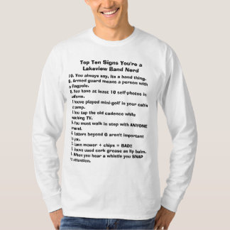Camiseta Parte superior dez - BOA!