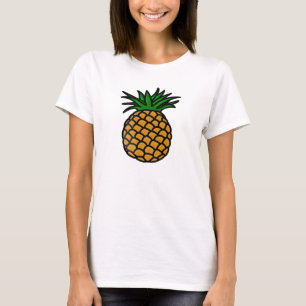 Camiseta Parte superior do abacaxi