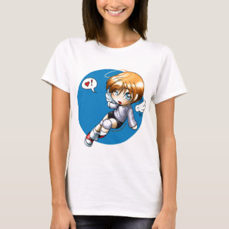 Camiseta Parte superior do anjo de Chibi