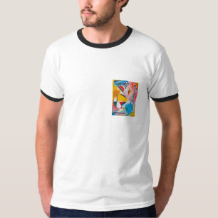 Camiseta Parte superior do design da "rapsódia" por Viktor