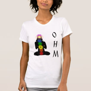 Camiseta Parte superior do ohm da ioga