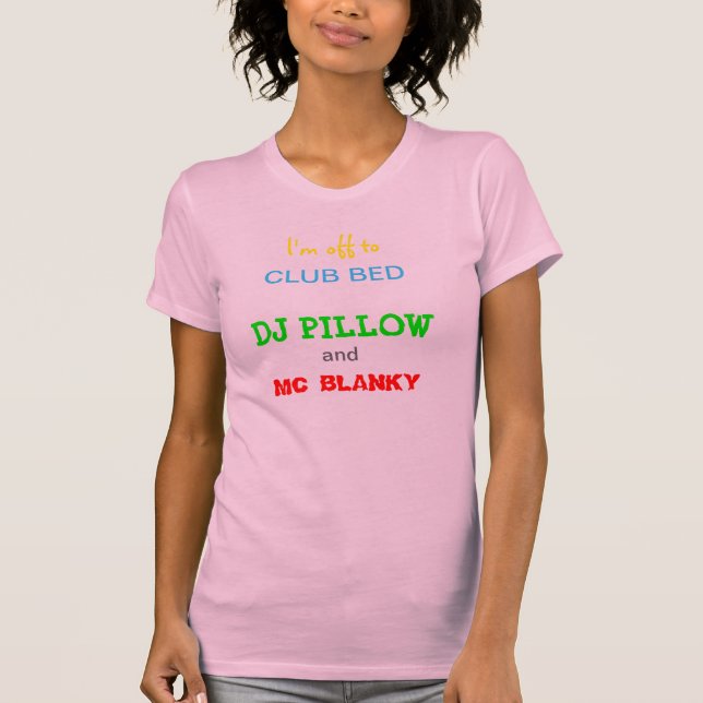 Camiseta Parte superior do Pyjama (Frente)