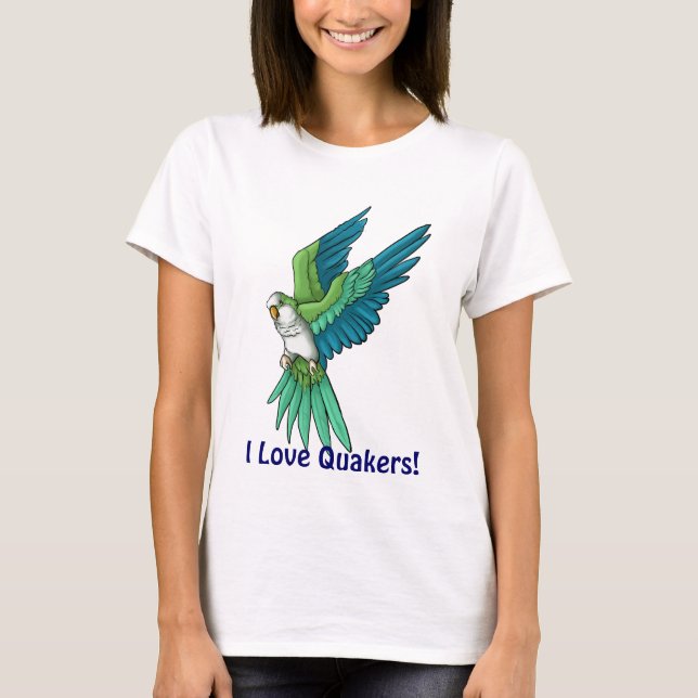 Camiseta Parte superior do quacre (Frente)