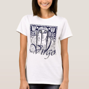 Camiseta Parte superior do Virgo do zodíaco