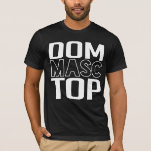 Camiseta Parte superior dos DOM Masc