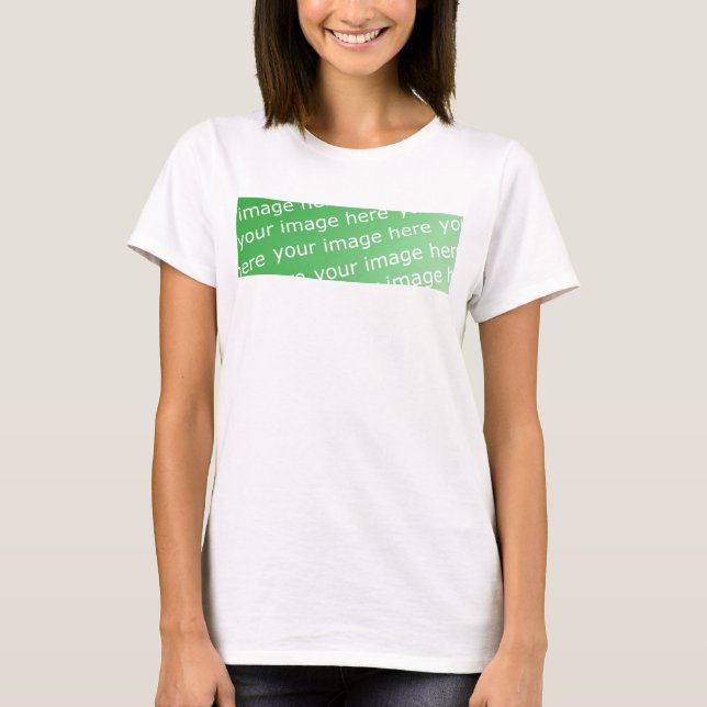 Camiseta Parte superior dos espaguetes das senhoras (Frente)