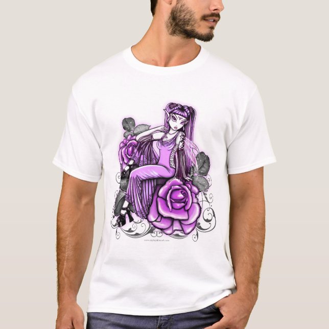 Camiseta Parte superior feericamente cor-de-rosa do dia dos (Frente)