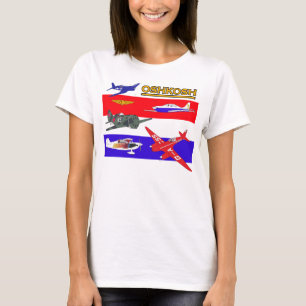 Camiseta Parte superior longa da Capa da mulher de Oshkosh