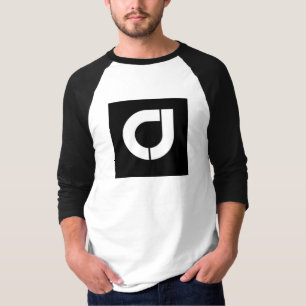 Camiseta Parte superior longa da Capa dos homens com design