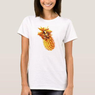 Camiseta Parte superior quente do abacaxi