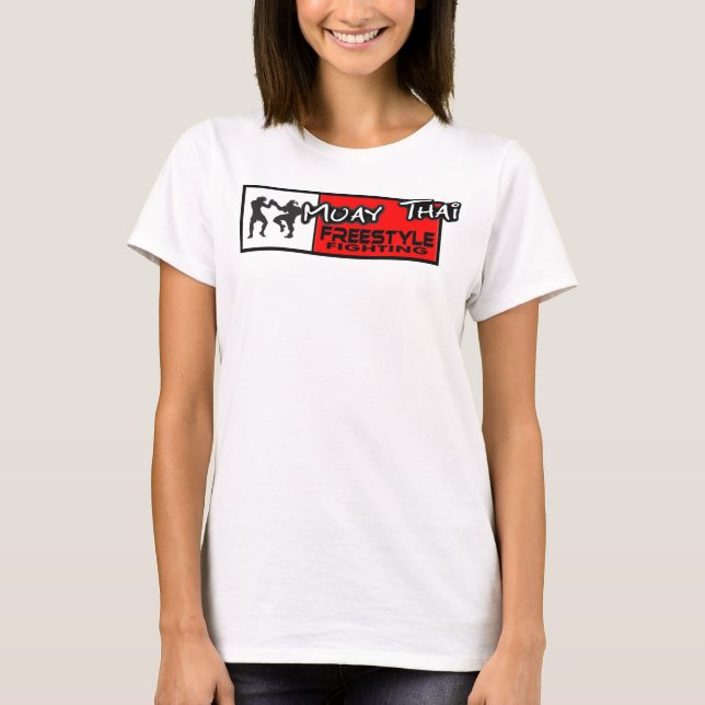 Camiseta Parte superior tailandesa dos espaguetes do estilo (Frente)