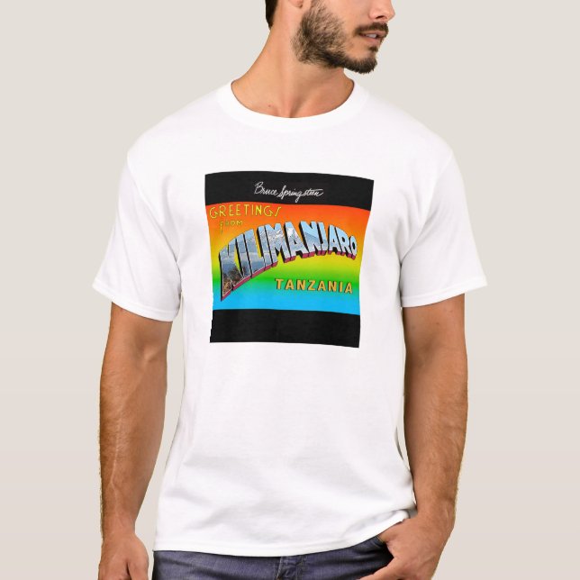 Camiseta Parte traseira 4 da assinatura de Kili (Frente)