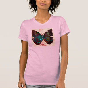 Camiseta Parte traseira da azálea da variação 2 da azál