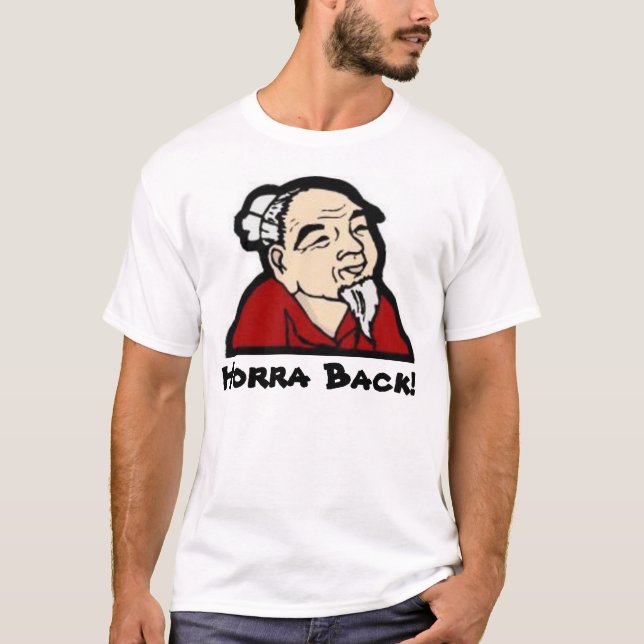 Camiseta Parte traseira de Horra! (Frente)