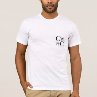 Camiseta Parte traseira masculina 1 do teste padrão do
