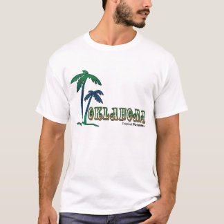 Camiseta Parte tropical 3 do paraíso de Oklahoma…