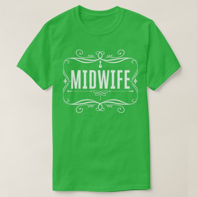 Camiseta Parteira de apoio à natação (Frente do Design)