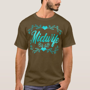 Camiseta Parteira de Parteiras de Apoio à Nascimento Mulher