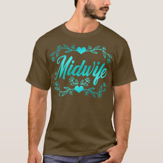 Camiseta Parteira de Parteiras de Apoio à Nascimento Mulher