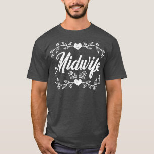 Camiseta Parteira de parto Doula Women Midwiferthing