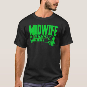 Camiseta Parteira Enfermeira Parteira em Formação S
