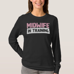 Camiseta Parteira Para Treinar Doula Birthing Midwifery Fut