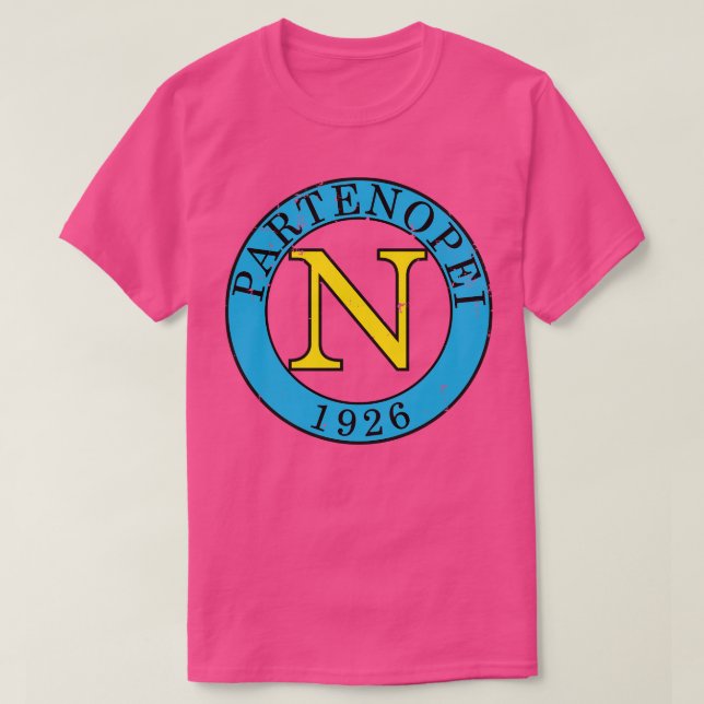 Camiseta Partenopei Napoli 1926 Vintage (Frente do Design)