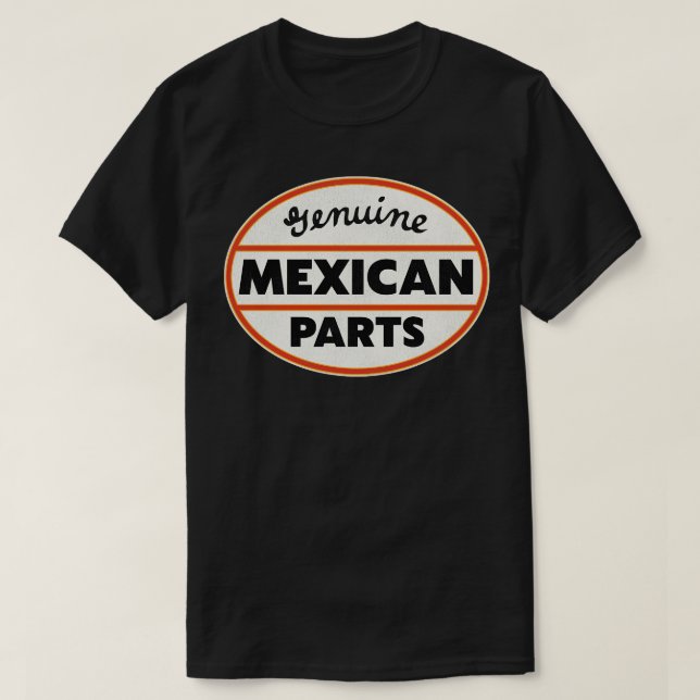 Camiseta Partes genuínas do México 1 (Frente do Design)