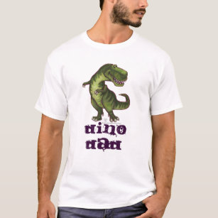 Camiseta Partes superiores da arte do tiranossauro