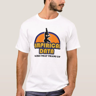 Camiseta Partes traseiras dos dados empíricos esse Thang