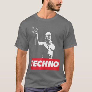Camiseta participante da festa Techno Viking presente de ra