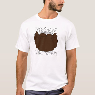 Camiseta Participante de novembro sem barba