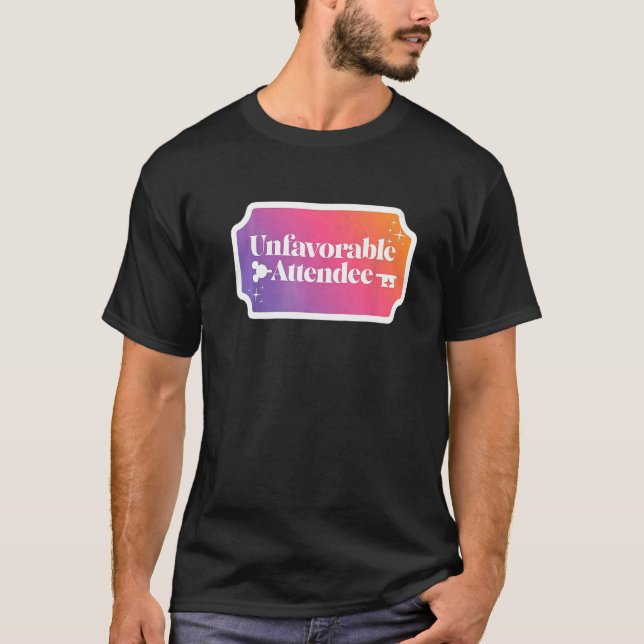 Camiseta Participante desfavorável (Frente)