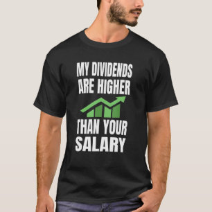 Camiseta Participantes em Dividendos de Rendimento Passivo 
