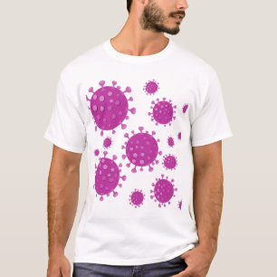 Camiseta Partícula Viral Roxa