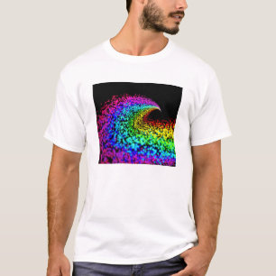 Camiseta Partículas coloridas