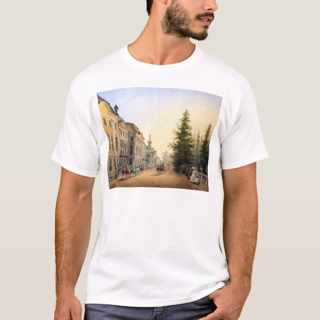 Camiseta Partida da corte na entrada do excelente (Frente)