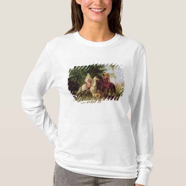 Camiseta Partida para a caça (Frente)