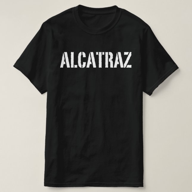 Camiseta Partidário de Alcatraz (Frente do Design)