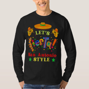 Camiseta Partido Bebendo Fiesta San Antonio Cinco De M