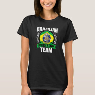 Camiseta Partido Brasileiro da Bandeira da Equipe de Bebend